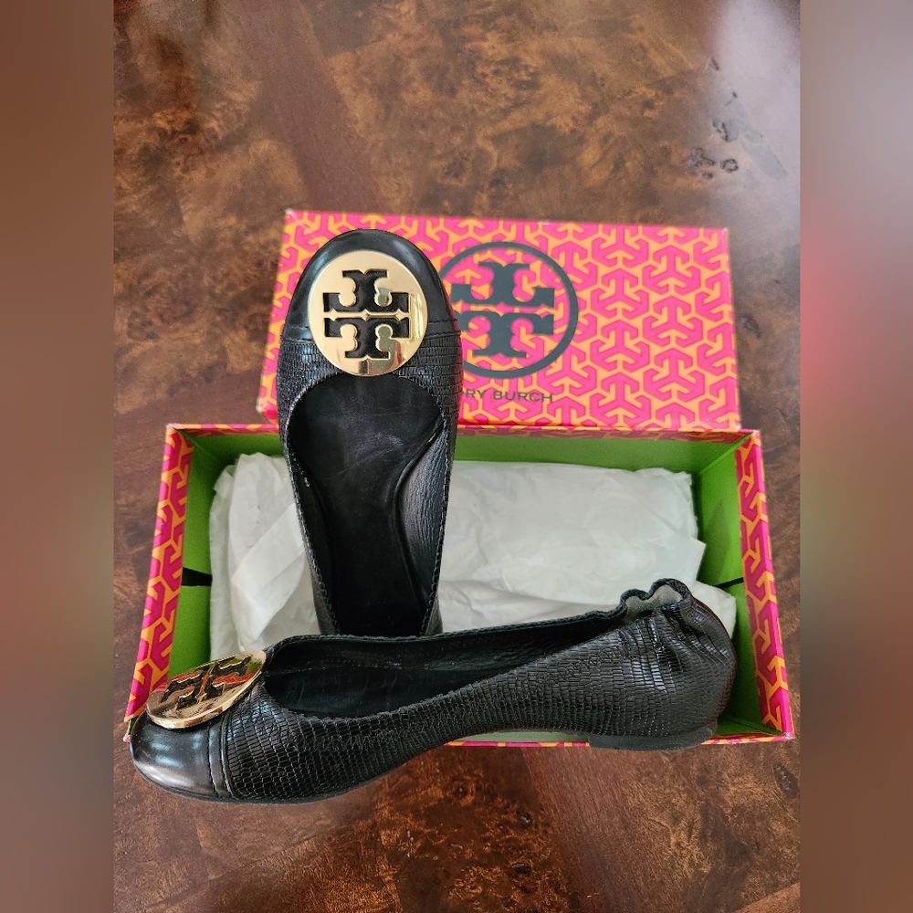 TORY BURCH Serena 2 flat size 7.5